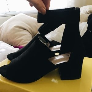 Open toe platform heel!